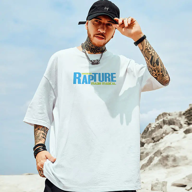 NASA Oversized Loose Fit T-Shirt for Men